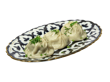 Манты паренные из курицы